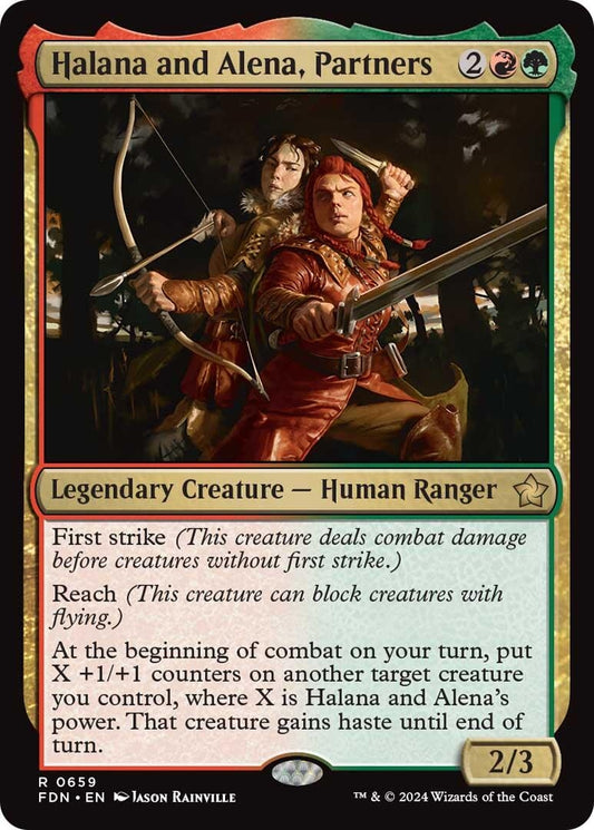 Image for Halana and Alena, Partners (659) - Magic: The Gathering