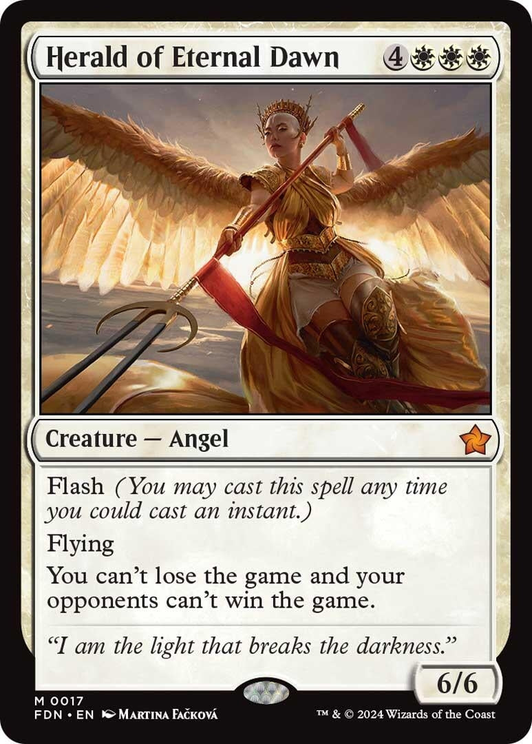 Image for Herald of Eternal Dawn (17) - Magic: The Gathering