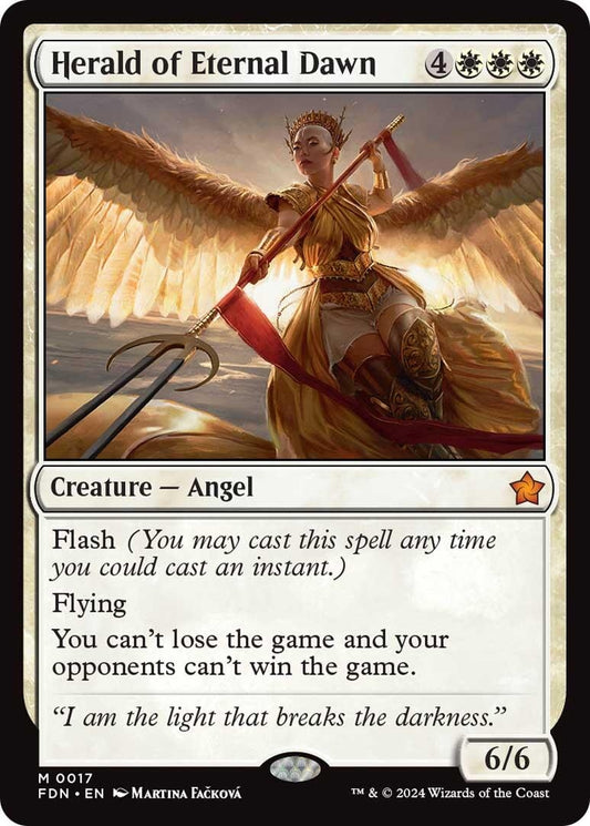 Image for Herald of Eternal Dawn (17) - Magic: The Gathering