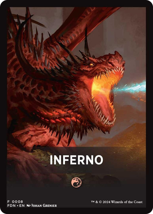 Image for Inferno Theme Card (8) - Magic: The Gathering