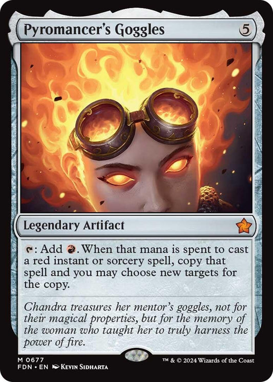 Image for Pyromancer's Goggles (677) - Magic: The Gathering