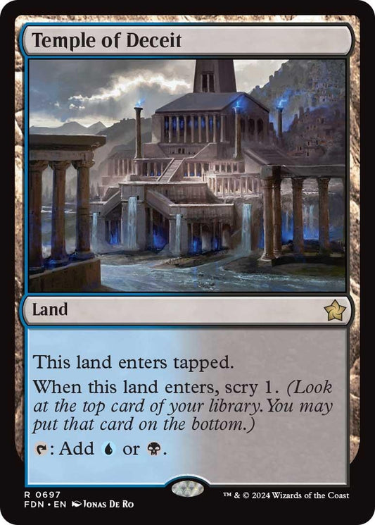 Image for Temple of Deceit (697) - Magic: The Gathering