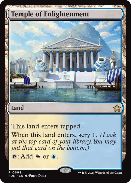 Image for Temple of Enlightenment (698) - Magic: The Gathering