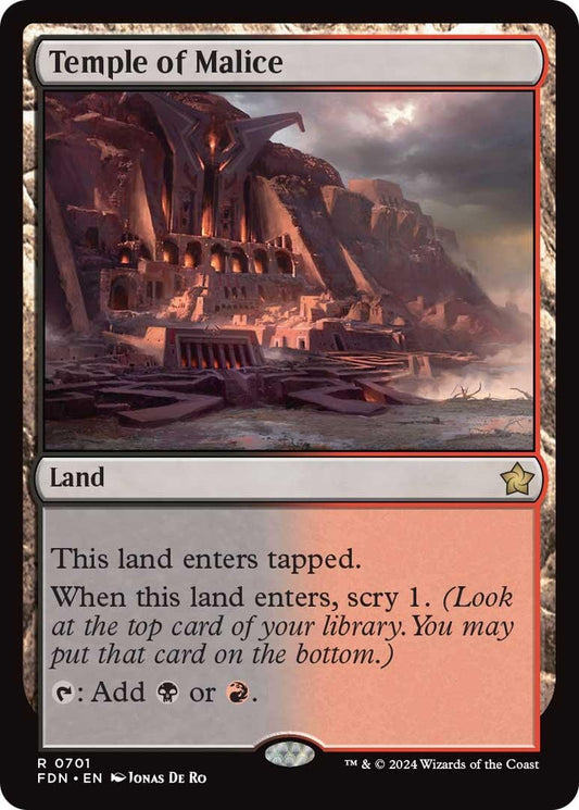 Image for Temple of Malice (701) - Magic: The Gathering