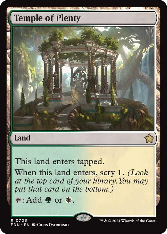Image for Temple of Plenty (703) - Magic: The Gathering