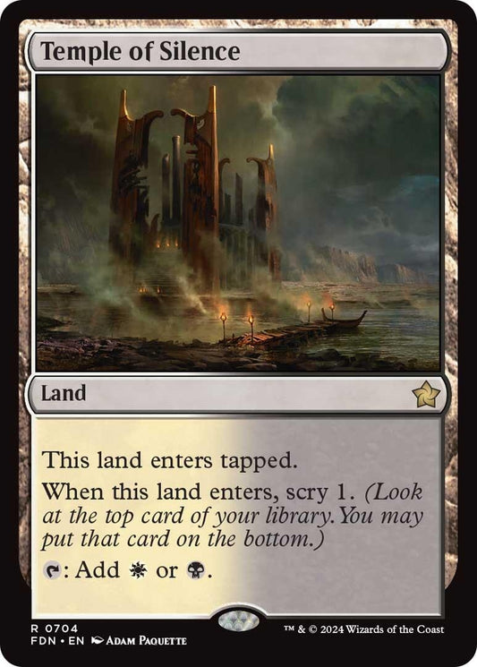 Image for Temple of Silence (704) - Magic: The Gathering