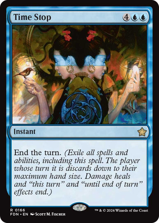 Image for Time Stop (166) - Magic: The Gathering
