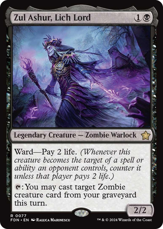 Image for Zul Ashur, Lich Lord (77) - Magic: The Gathering