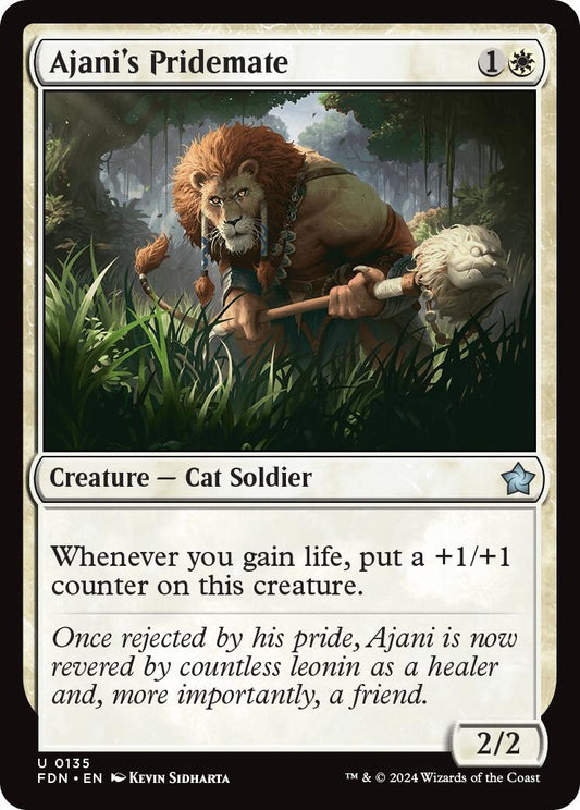 Image for Ajani's Pridemate (135) - Magic: The Gathering