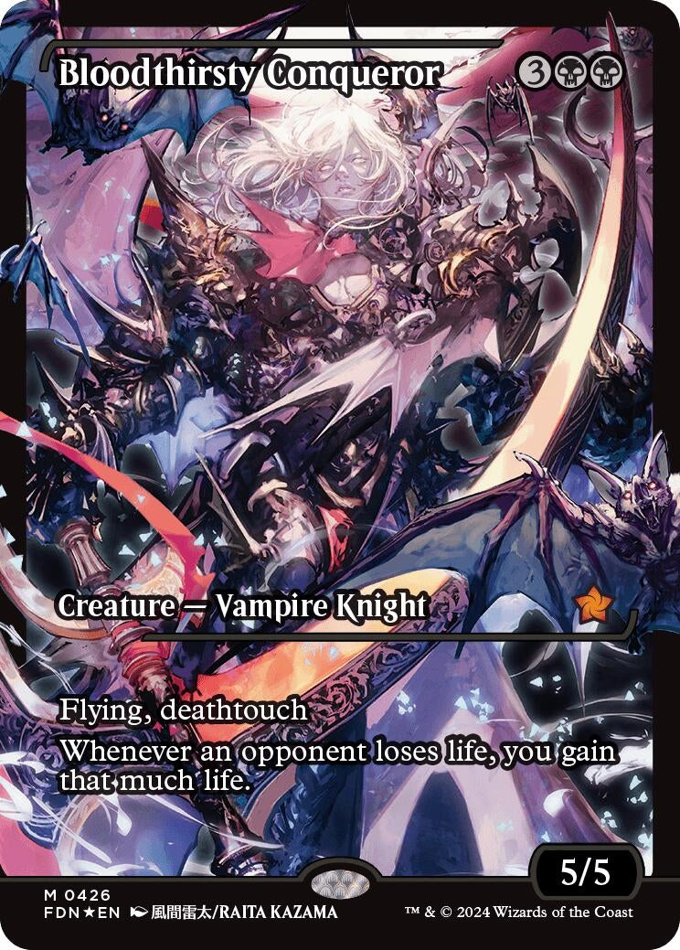 Image for Bloodthirsty Conqueror (Showcase) (426) - Magic: The Gathering