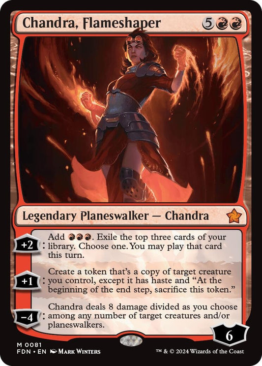Image for Chandra, Flameshaper (81) - Magic: The Gathering