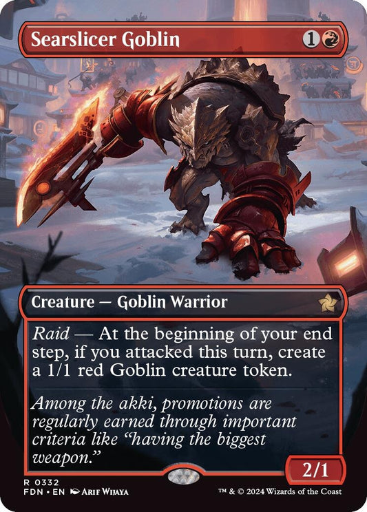 Image for Searslicer Goblin (Borderless) (332) - Magic: The Gathering
