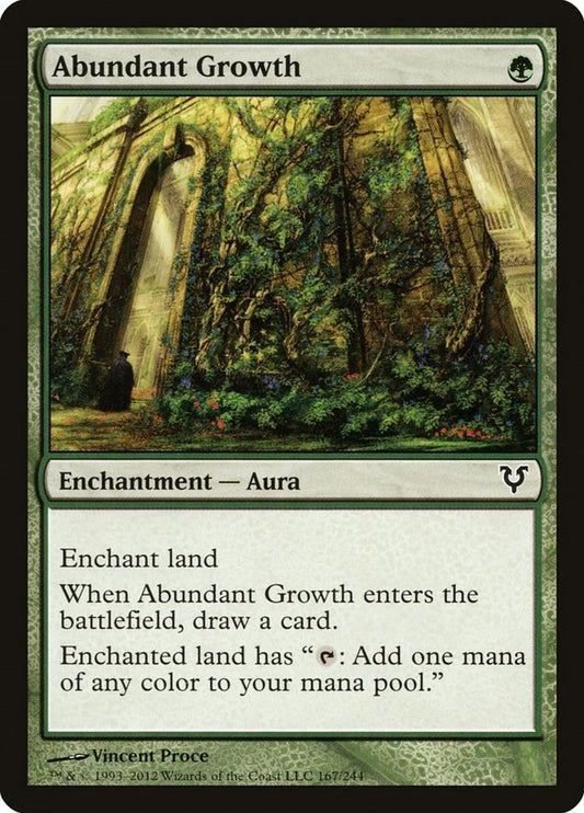 Image for Abundant Growth (167) - Magic: The Gathering