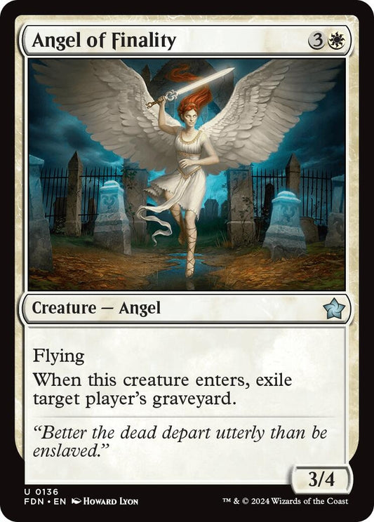 Image for Angel of Finality (136) - Magic: The Gathering