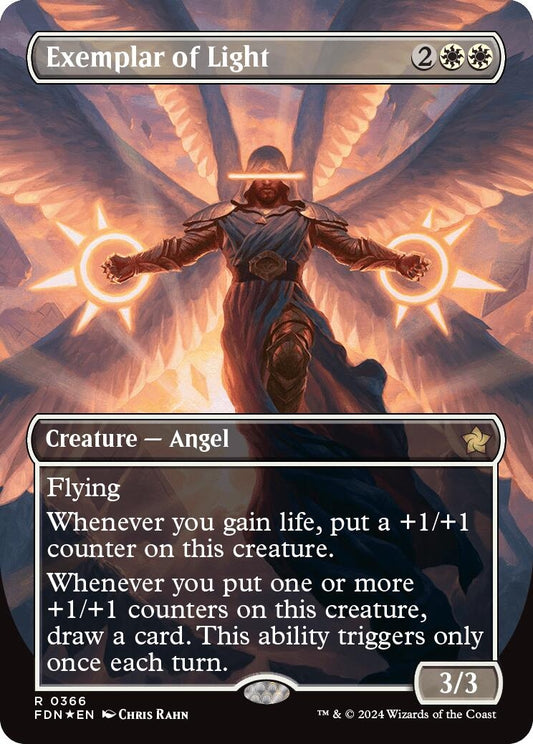 Image for Exemplar of Light (Borderless) (Mana Foil) (366) - Magic: The Gathering