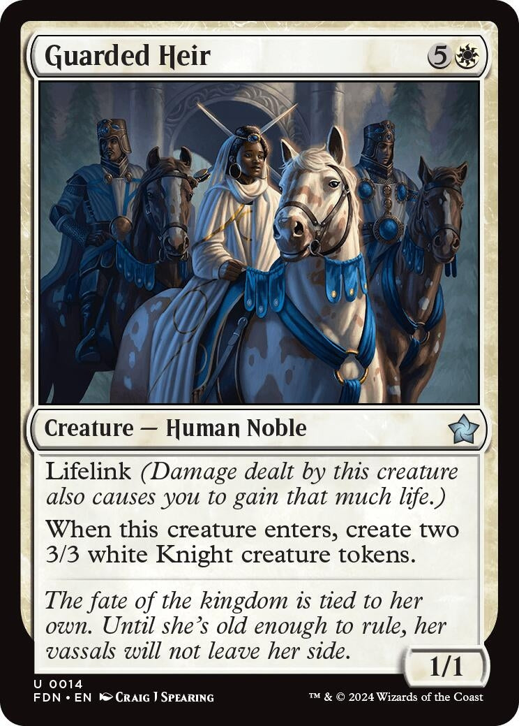 Image for Guarded Heir (14) - Magic: The Gathering