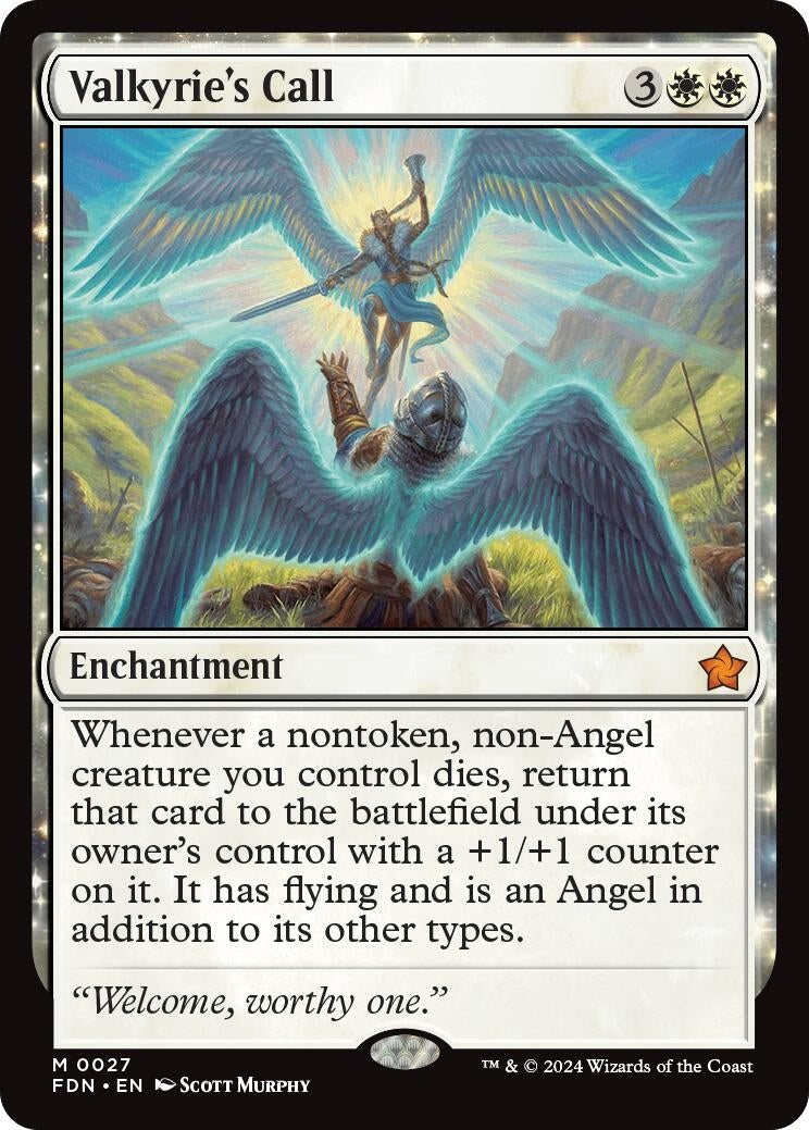 Image for Valkyrie's Call (27) - Magic: The Gathering