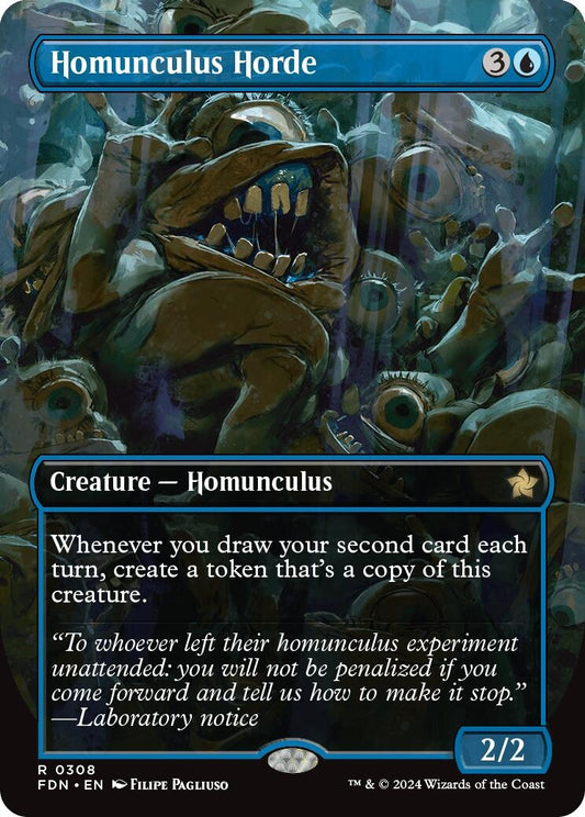Image for Homunculus Horde (Borderless) (308) - Magic: The Gathering