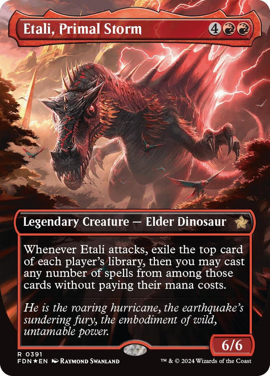 Image for Etali, Primal Storm (Borderless) (Mana Foil) (391) - Magic: The Gathering