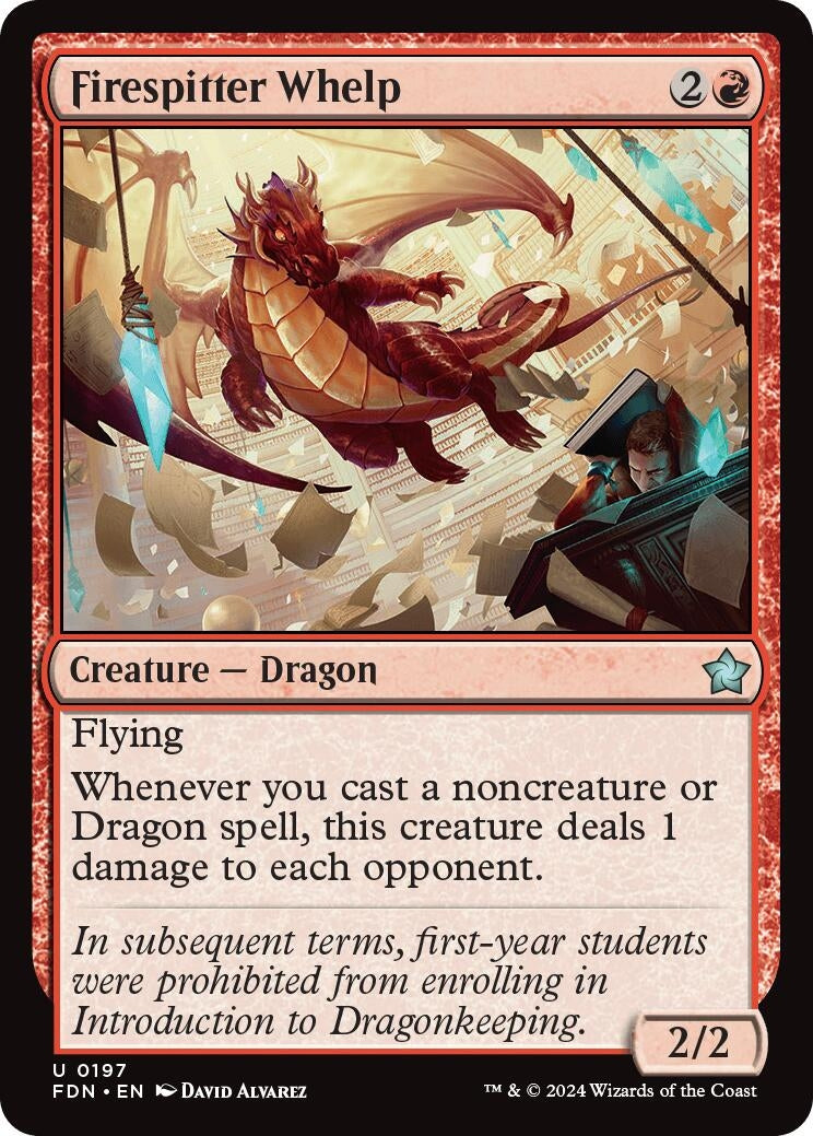 Image for Firespitter Whelp (197) - Magic: The Gathering