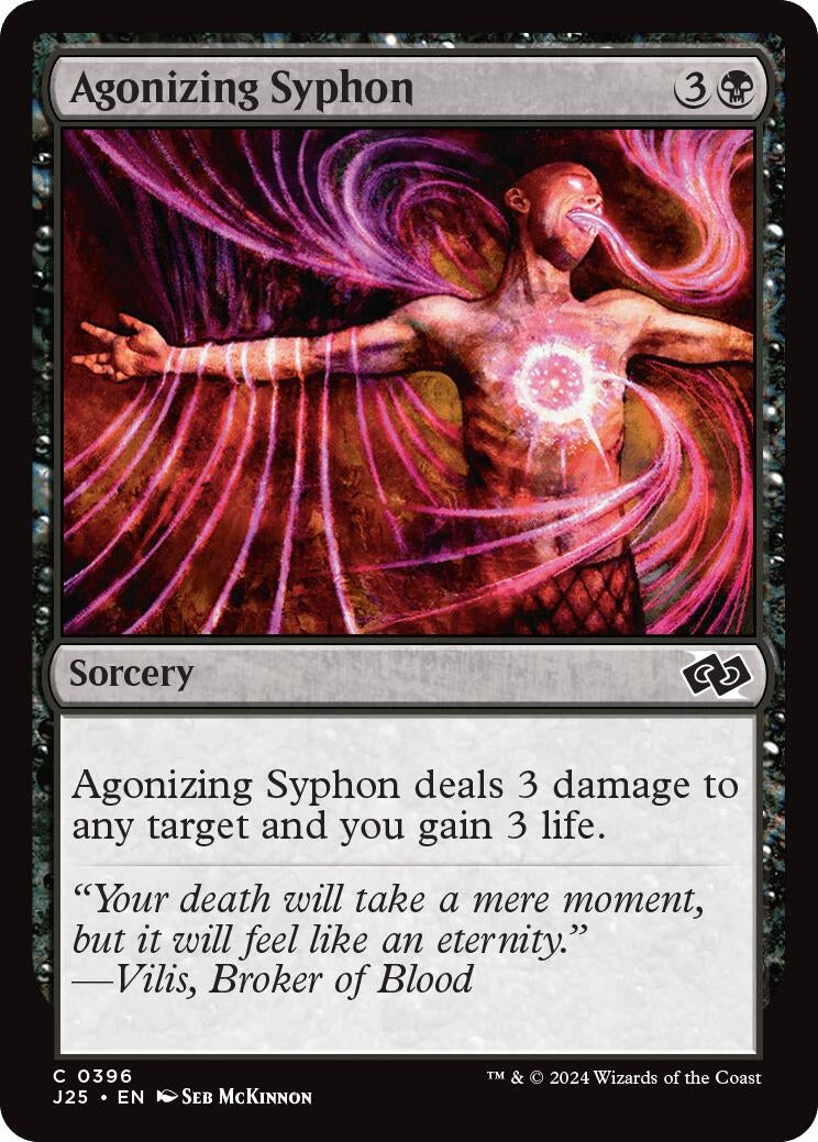 Image for Agonizing Syphon (396) - Magic: The Gathering