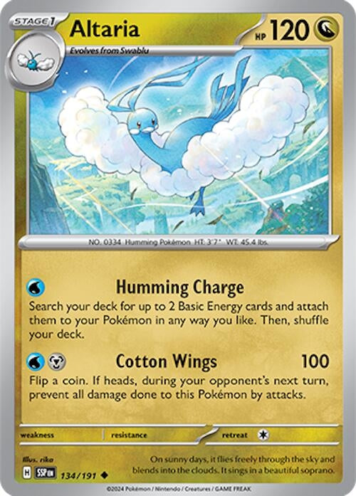 Image for Altaria (134/191) - Pokemon
