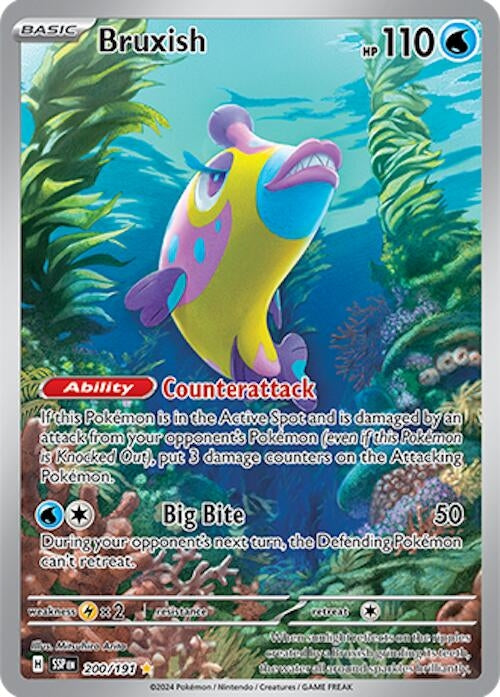 Image for Bruxish (200/191) - Pokemon