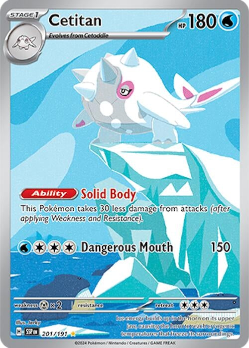Image for Cetitan (201/191) - Pokemon
