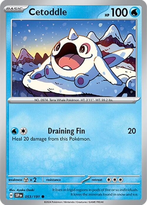 Image for Cetoddle (053/191) - Pokemon