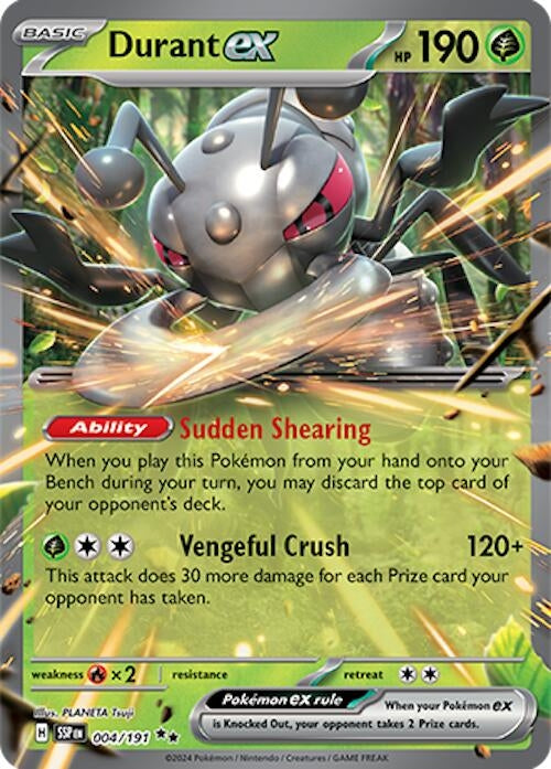Image for Durant ex (004/191) - Pokemon