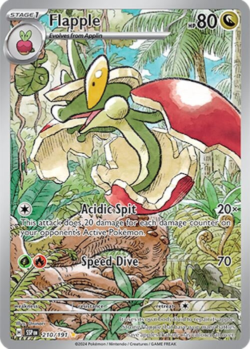 Image for Flapple (210/191) - Pokemon