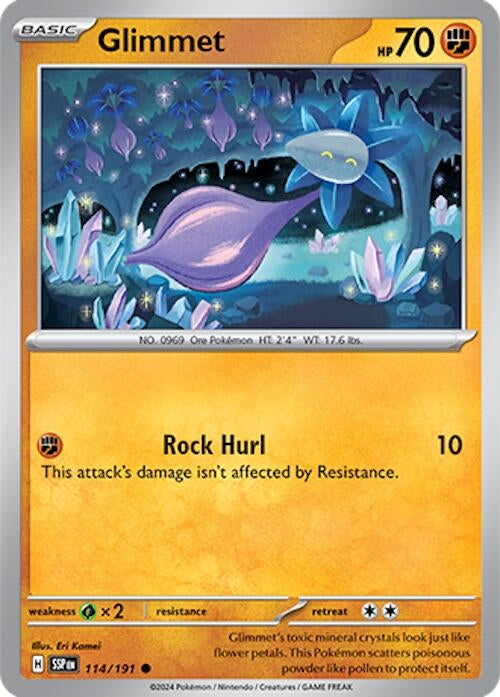 Image for Glimmet (114/191) - Pokemon