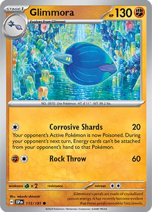 Image for Glimmora (115/191) - Pokemon