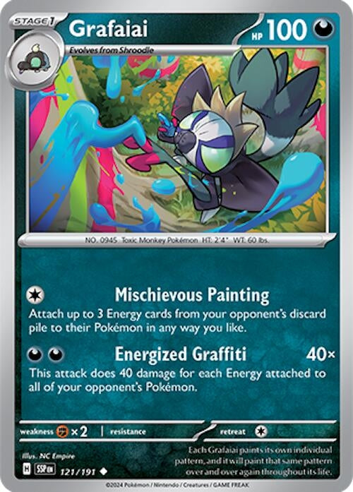 Image for Grafaiai (121/191) - Pokemon