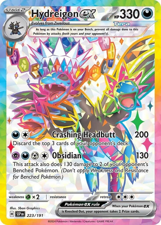 Image for Hydreigon ex (223/191) - Pokemon