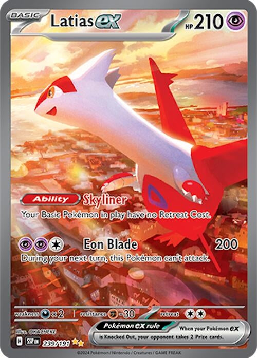 Image for Latias ex (239/191) - Pokemon