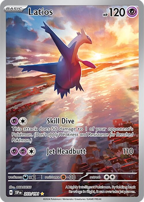Image for Latios (203/191) - Pokemon