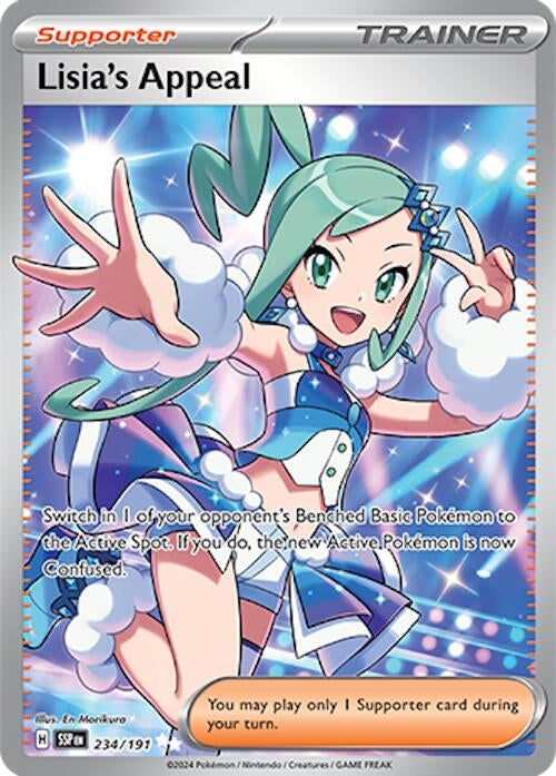 Image for Lisia's Appeal (234/191) - Pokemon