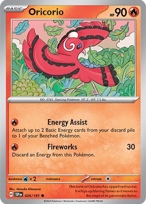 Image for Oricorio (026/191) - Pokemon
