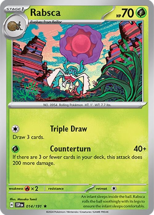 Image for Rabsca (014/191) - Pokemon