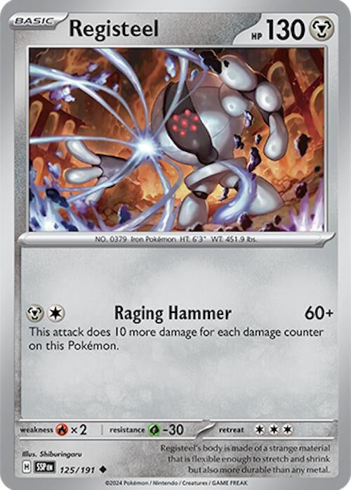Image for Registeel (125/191) - Pokemon