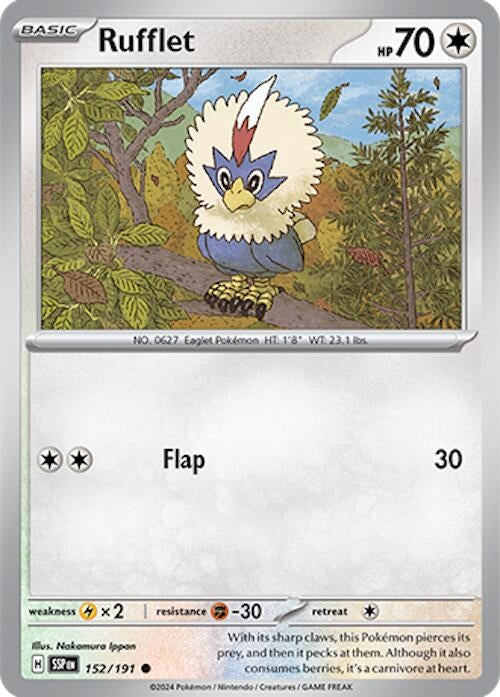Image for Rufflet (152/191) - Pokemon