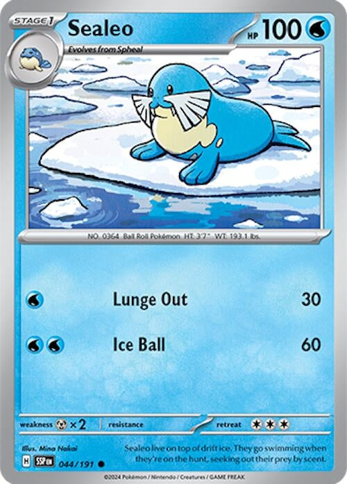 Image for Sealeo (044/191) - Pokemon