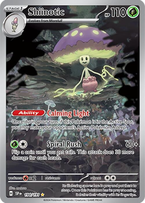 Image for Shiinotic (194/191) - Pokemon