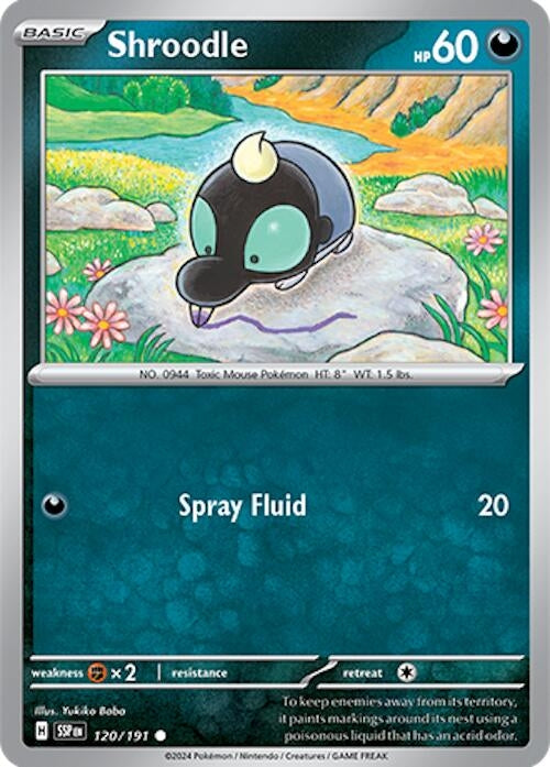 Image for Shroodle (120/191) - Pokemon
