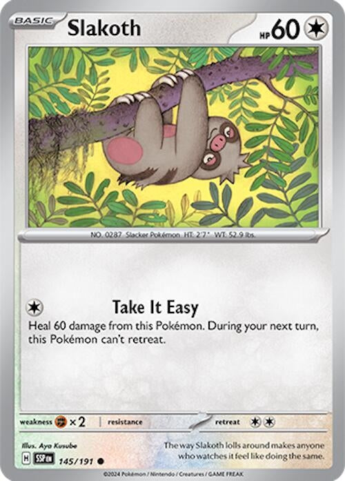 Image for Slakoth (145/191) - Pokemon