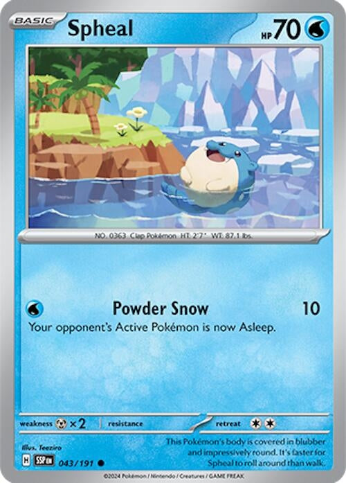 Image for Spheal (043/191) - Pokemon