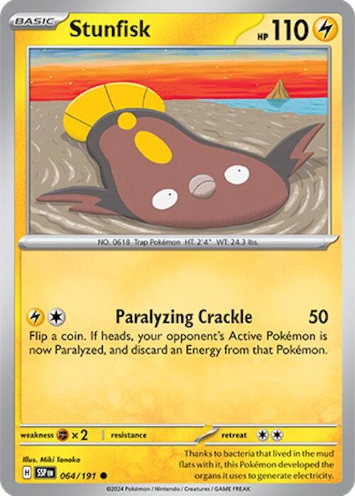 Image for Stunfisk (064/191) - Pokemon
