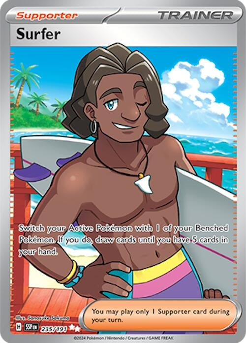 Image for Surfer (235/191) - Pokemon