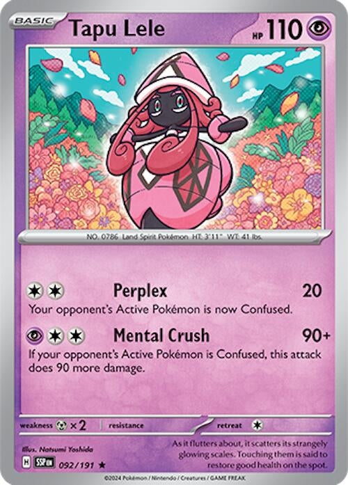 Image for Tapu Lele (092/191) - Pokemon